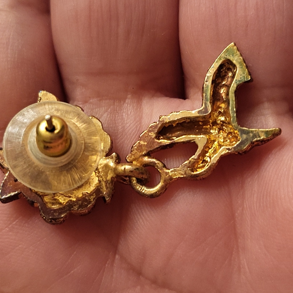 Humming bird earrings - Picture 4 of 11